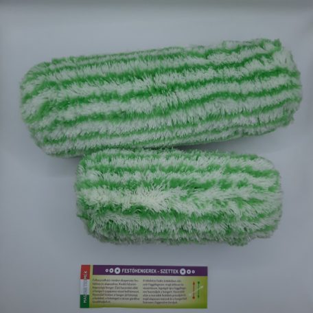 Teddy zöld csíkos cérna 18 cm