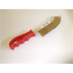 Drótkefe spec. rövid hajlított